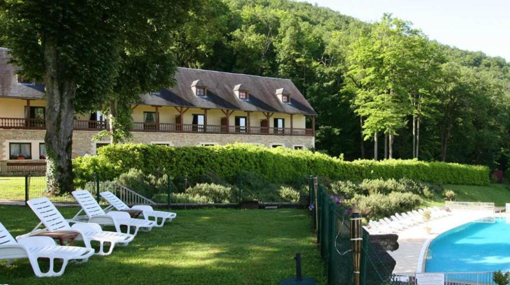 Condat-sur-Vezere Chateau La Fleunie - Hotel Et Restaurant חדר תמונה